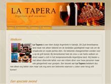 Tablet Screenshot of latapera.nl
